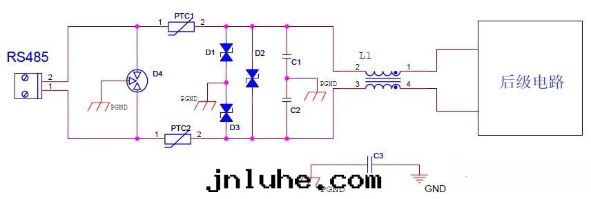 EMC測試中，RS485接口(kǒu)的(de)電(diàn)路(lù)設計(jì)方(fāng)案(àn)有(yǒu)哪些？